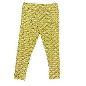 Lularoe Leggings TC2 Disney Toy Story Aliens Tall Curvy Buttery Soft Yellow Teal